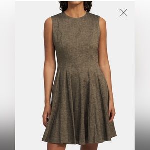 Theory tan/brown dress